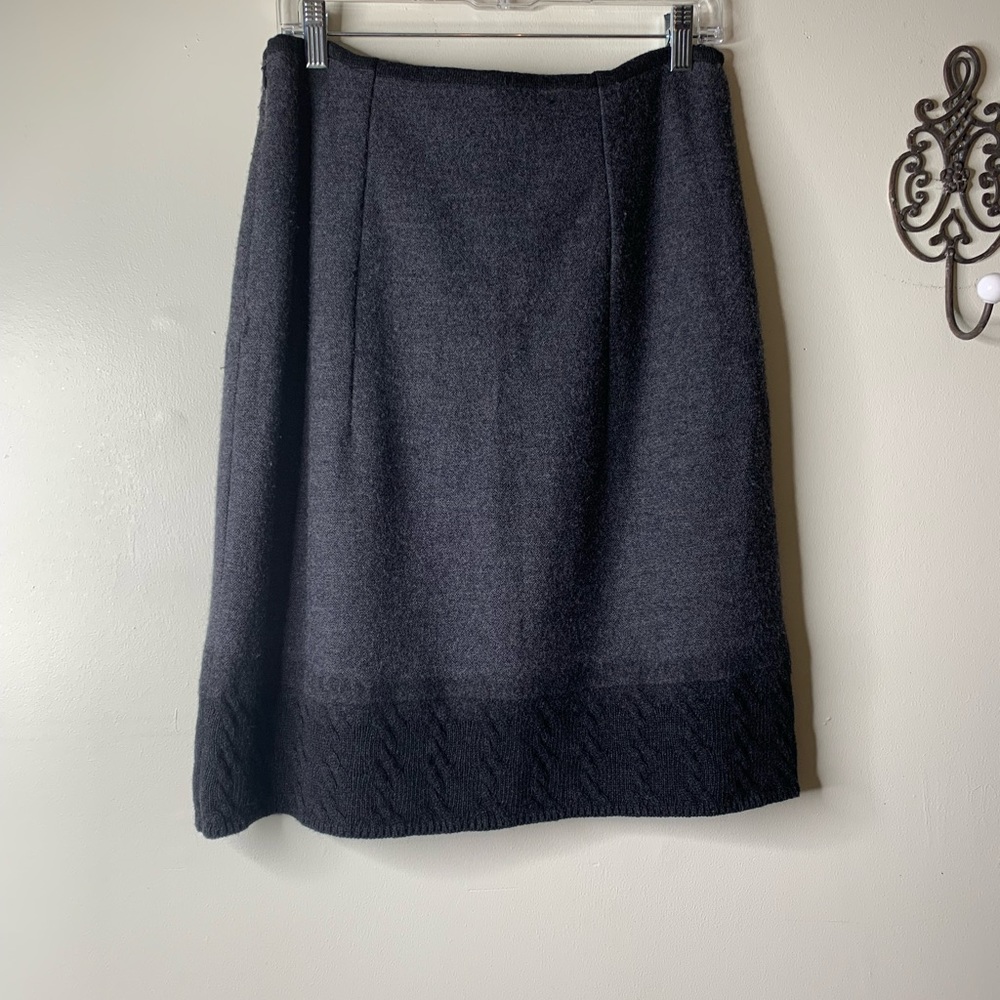 Olsen Europe Unique Soft Sweater Skirt Sz L - Picture 3 of 8